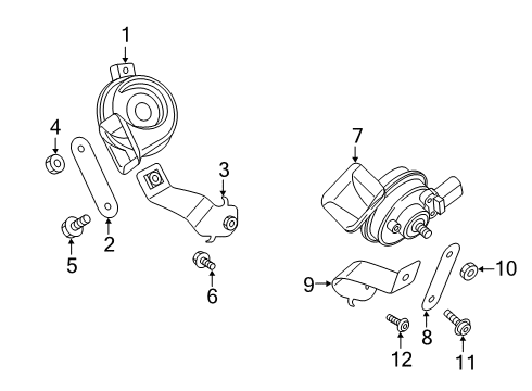 2020 Audi A8 Quattro Horn