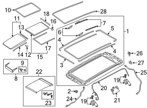 2023 Audi Q7 Sunroof