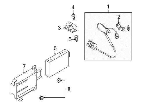 2010 Audi A5 Electrical Components Diagram 4