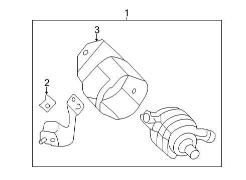 2020 Audi A3 Quattro Water Pump Diagram 1