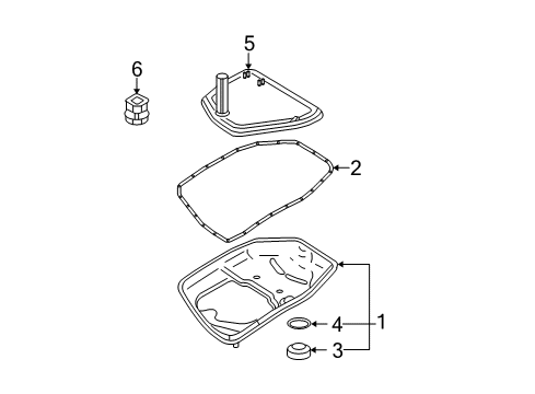 2006 Audi A4 Quattro Automatic Transmission, Maintenance Diagram 3