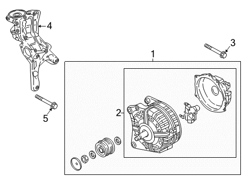 2018 Audi A4 allroad Alternator Diagram 2