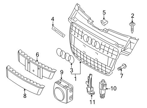 2010 Audi A4 Quattro Automatic Temperature Controls Diagram 3