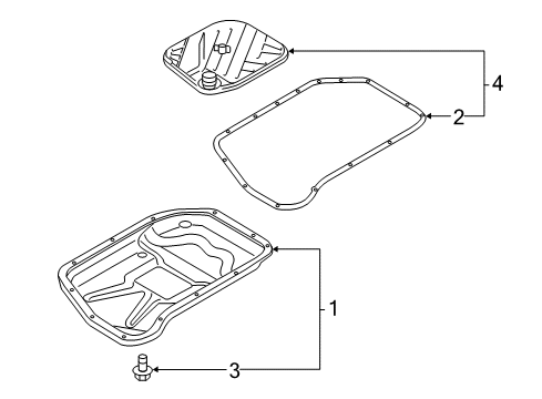 2017 Audi A5 Quattro Transaxle Parts