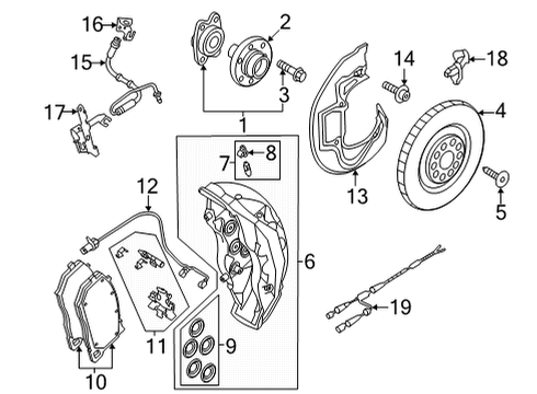 2020 Audi S8 Anti-Lock Brakes Diagram 4