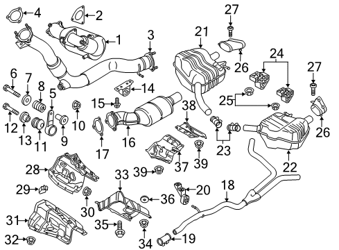 2016 Audi A7 Quattro Injection Nozzle Diagram for 4H0-131-113-A