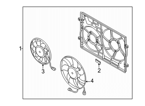 2024 Audi S3 Cooling Fan