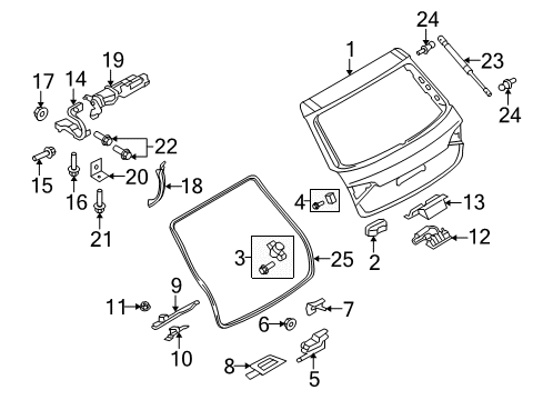 2010 Audi A4 Quattro Gate & Hardware