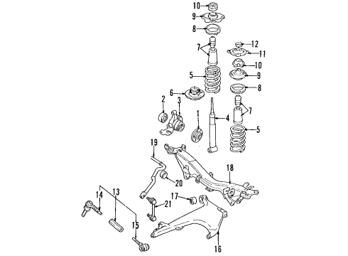 1992 Audi S4 Brake Components