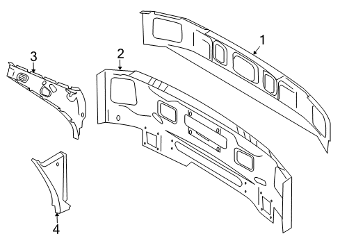 2010 Audi TT Quattro Rear Body