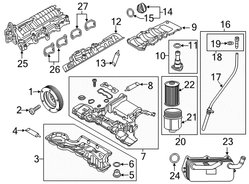 2015 Audi S8 Intake Manifold