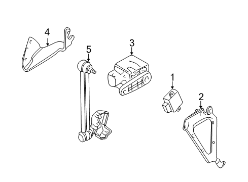 2001 Audi A6 Quattro Electrical Components