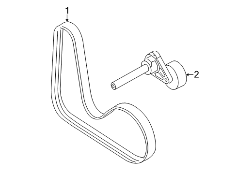 2017 Audi Q3 Quattro Belts & Pulleys