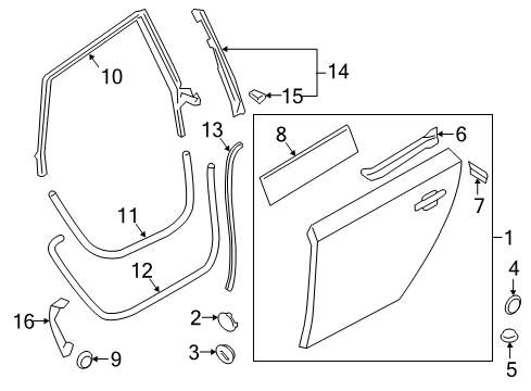 2018 Audi RS7 Rear Door