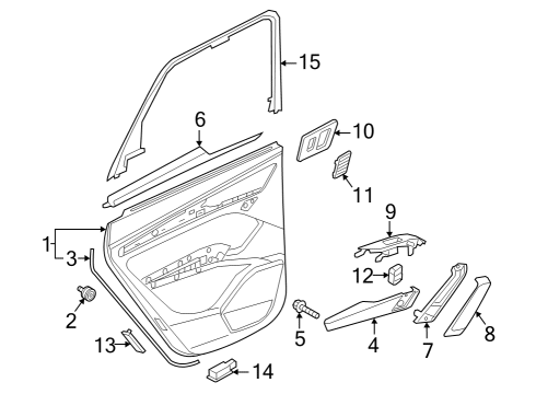 2023 Audi SQ5 Rear Door - Electrical Diagram 8