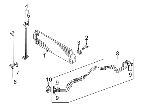 2010 Audi Q7 Trans Oil Cooler Diagram 2