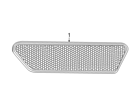 2017 Audi A4 Side Marker Lamps