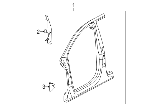 2010 Audi Q5 Aperture Panel