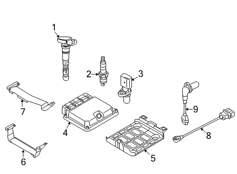 2012 Audi TT RS Quattro Ignition System