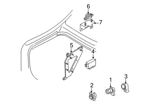 2001 Audi A6 Quattro Electrical Components Diagram 2