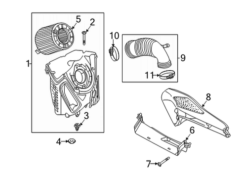 2022 Audi RS5 Air Intake