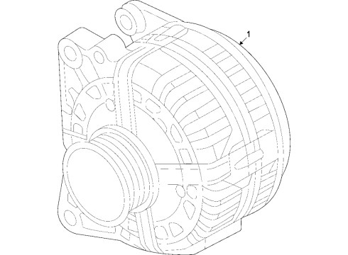 2021 Audi Q5 Sportback Alternator