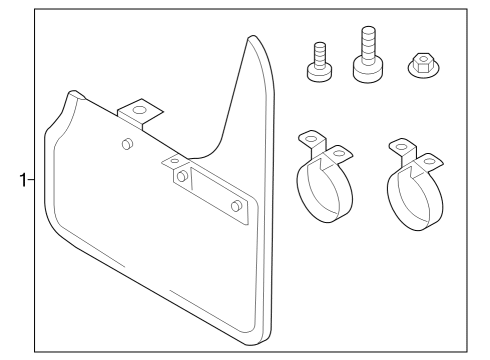 2023 Audi RS3 Exterior Trim - Fender