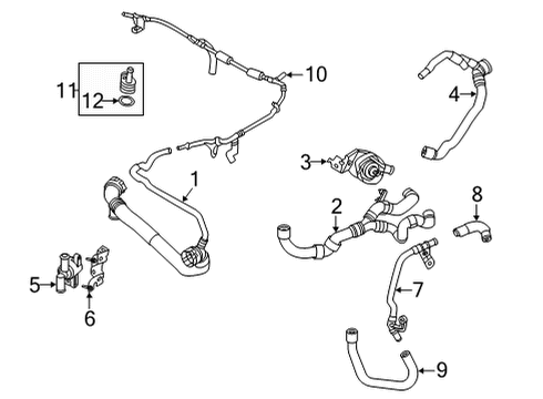 2023 Audi S3 Hoses, Lines & Pipes Diagram 1