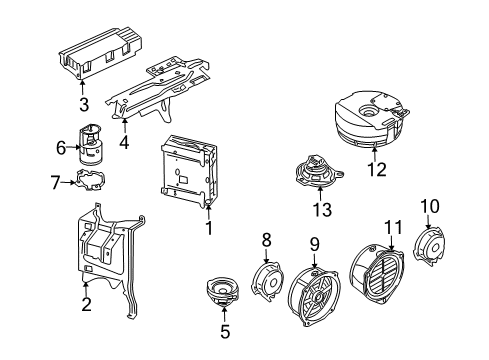 2013 Audi Q7 Sound System Diagram 2