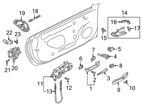 2021 Audi RS5 Front Door