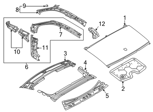 2024 Audi A3 Roof & Components