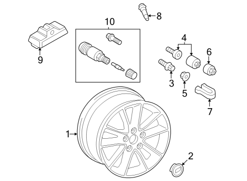 2023 Audi RS3 Tire Pressure Monitoring