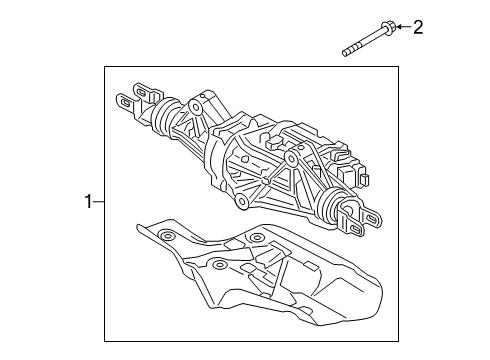 2022 Audi S6 Steering Gear