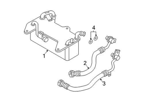 2022 Audi S7 Sportback Trans Oil Cooler