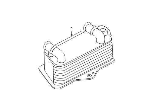 2015 Audi TT Quattro Trans Oil Cooler