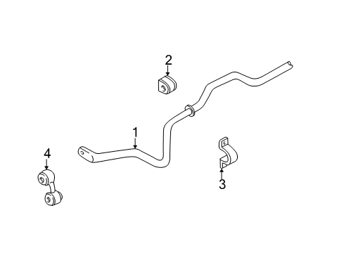 2003 Audi S6 Rear Suspension, Control Arm Diagram 3