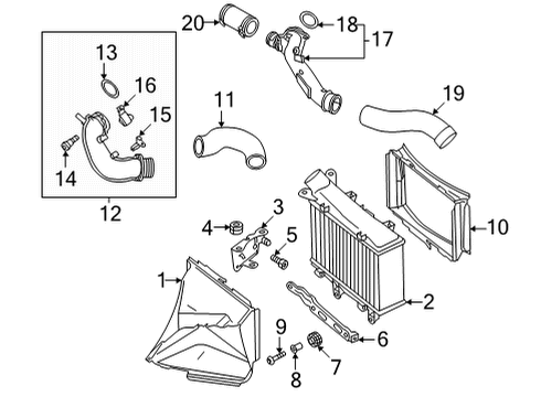 2021 Audi RS6 Avant Intercooler