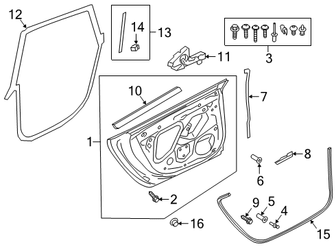 2023 Audi A7 Sportback Door & Components