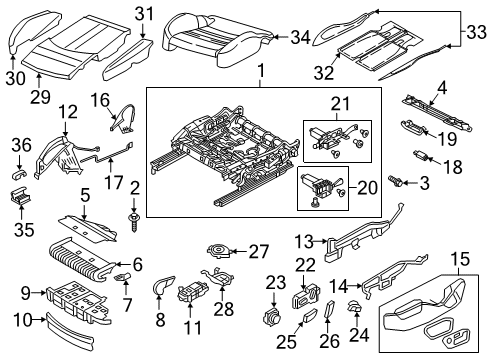 2023 Audi A7 Sportback Lumbar Control Seats