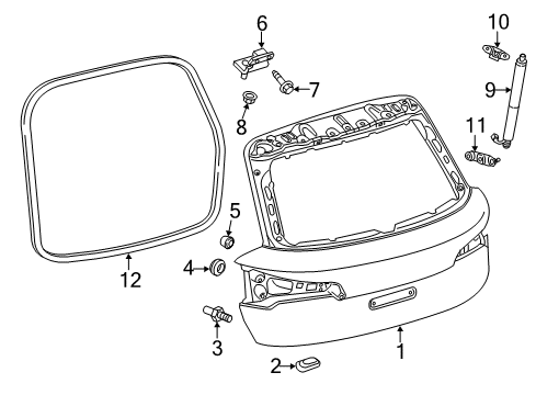 2022 Audi Q5 Lift Gate