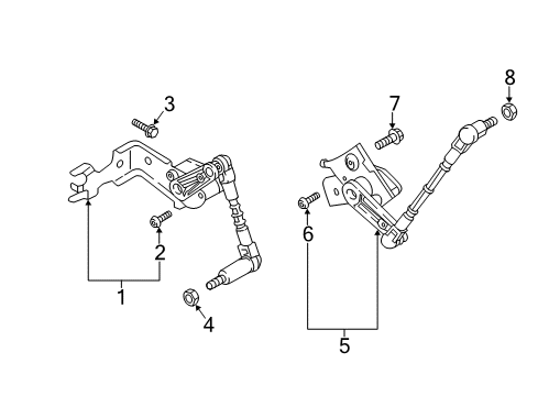 2023 Audi A5 Quattro Electrical Components Diagram 3