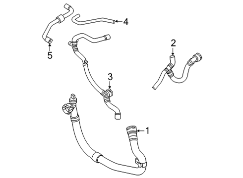 2024 Audi A3 Hoses, Lines & Pipes Diagram 2