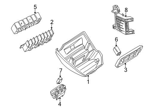 1999 Audi A8 Quattro Electrical Components