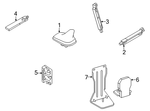 2022 Audi Q5 Antenna & Radio