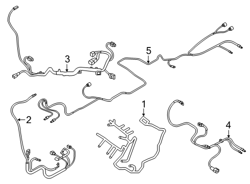 2023 Audi Q7 Wiring Harness