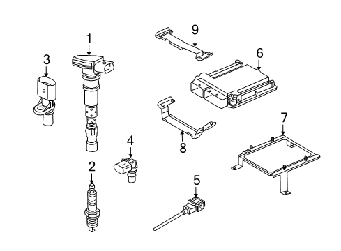 2012 Audi R8 Powertrain Control Diagram 3