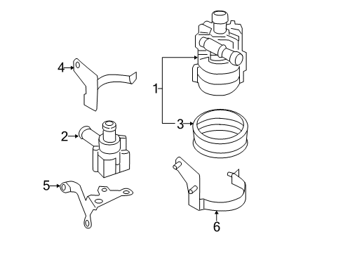 2014 Audi S6 Water Pump Diagram 1