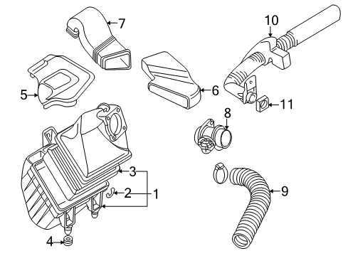 2001 Audi S4 Air Intake