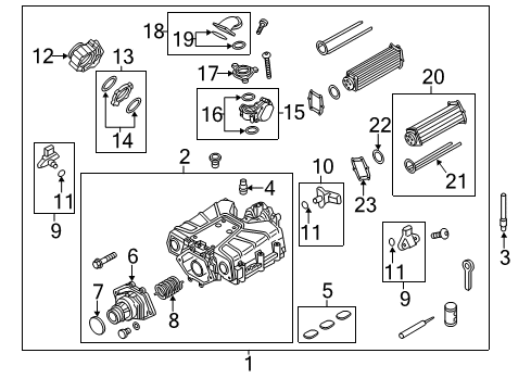 2012 Audi A6 Quattro Intake Manifold