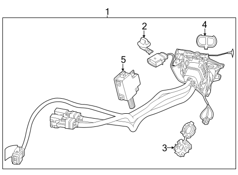 2024 Audi e-tron GT Electrical Components Diagram 2